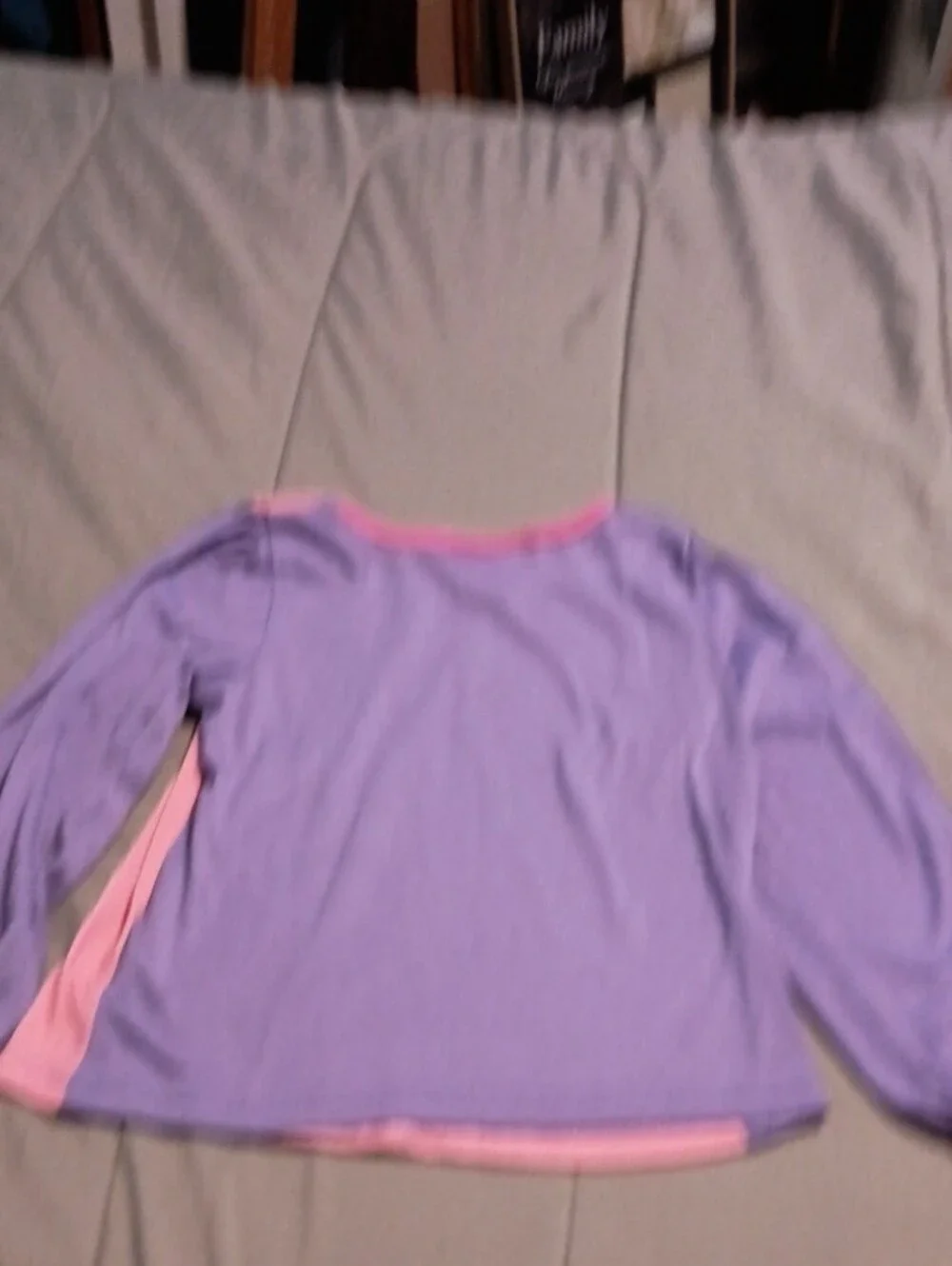 Vintage Nickelodeon Pink & Purple Dora Rock Star Long-Sleeve Pajama Shirt